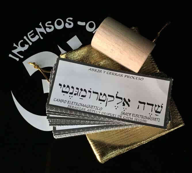 90 Etiquetas péndulo Hebreo y madera de limpieza